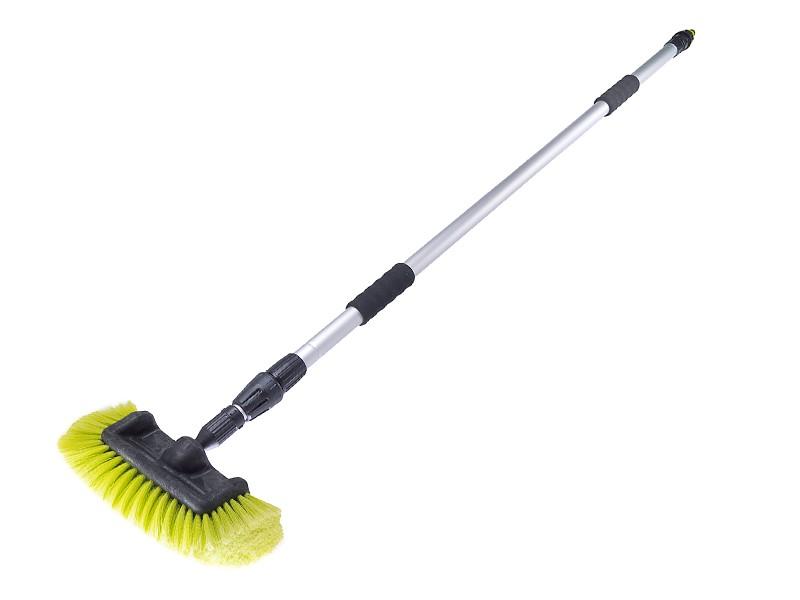 Flow Brush 30 Cm / 12" with Telescopic Rod 163 - 300 Cm with Valve