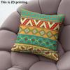 Bohemian Geometric Ethnic Throw Pillow Covers Pattern Cushion Cover Suitable For Sofa Bedroom Car Pillow Cover