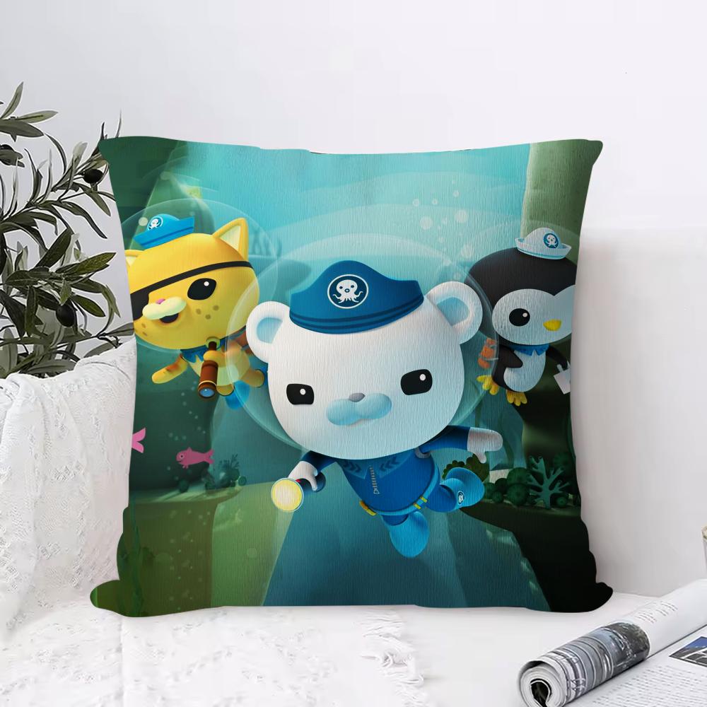 Cushion Cover Anti-dustmite Pillowcase Invisible Zipper Silky Short Plush Sofa Cushion Cover Divine Seal Throne