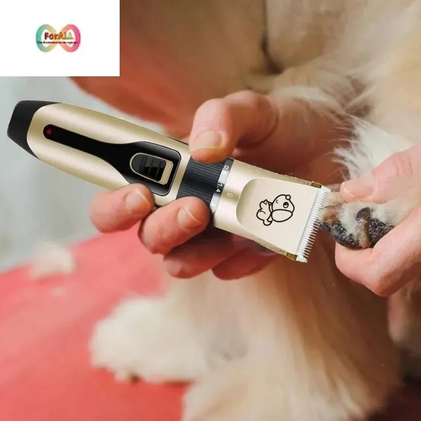 Pet trimmer, cordless hair clipper for dogs and cats