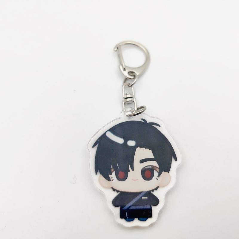 Popular Anime Alien Stage Chibis Keychains for Womens Accessories Bag Luka Ivan Till Mizi Hyuna Sua Keyrings Jewelry Fans Gifts