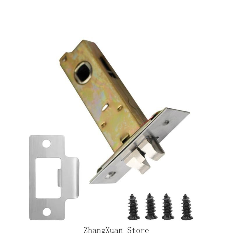 3XUF Sturdy Metal Tubulars Mortice Latches Portable Accessory for Internal Door