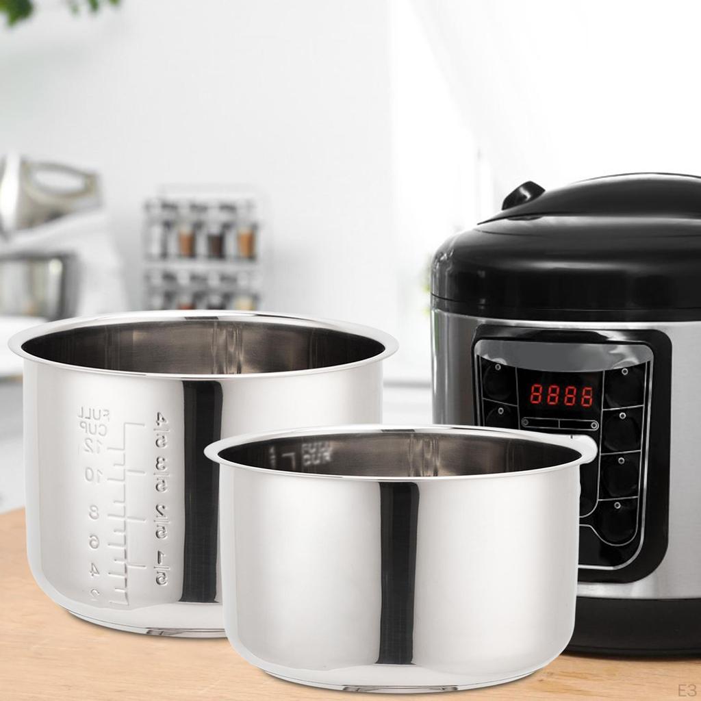 Premium Stainless Steel Rice Cooker Pot And Versatile