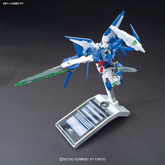 BANDAI SPIRITS HGBF Gundam Build Fighters Gundam Amazing Exia 1/144 Scale Color-Coded Plastic Model