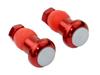 LED Handlebar End Light: Double-Sided Bicycle Warning and Decorative Plug Light