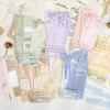 Retro Silhouette Sticky Notes: Dream Shadow Series, 10 Sheets, 6 Styles, Assorted Shapes.