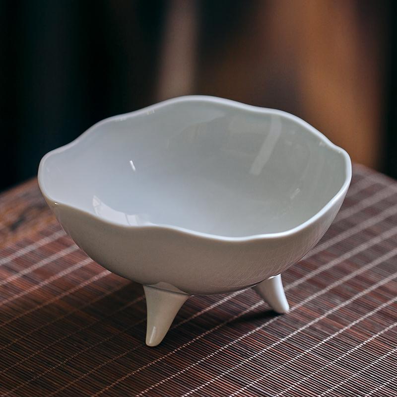 Nepravidelný keramický talíř Talíř na sušené ovoce a svačinu Podnos na občerstvení Stojan na ovoce Salátová mísa Dekorativní talíř Nádobí