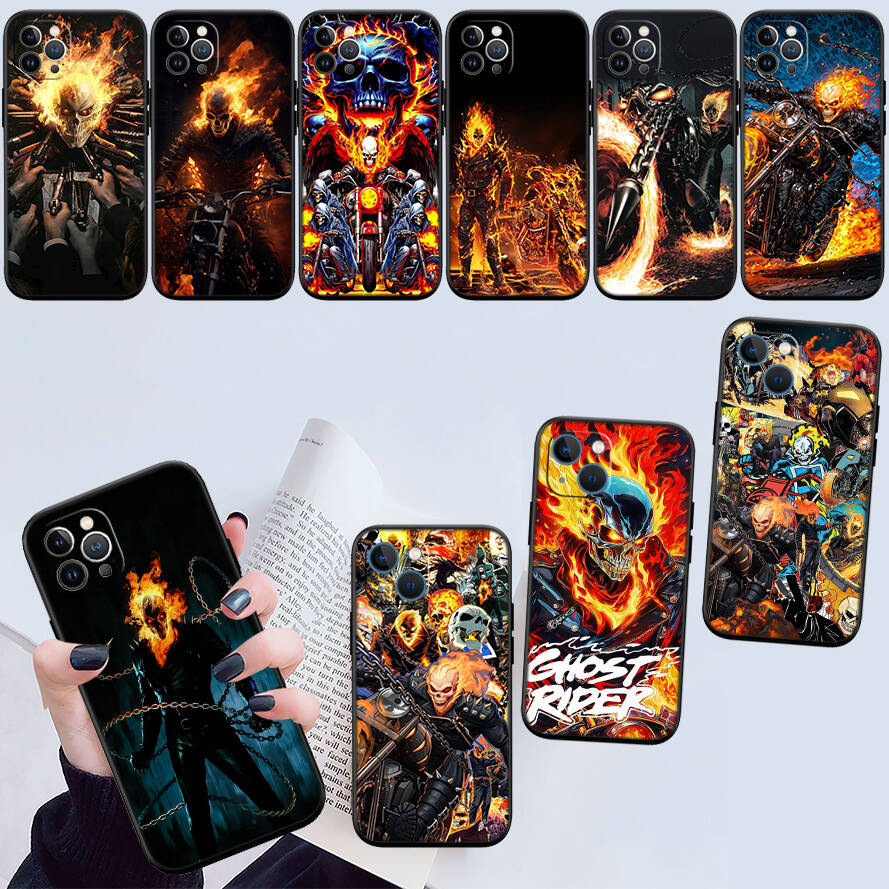 Ghost Rider Case for Samsung Note 20 10 S25 Plus Ultra Lite FE M20 M21 M30 M31 M51 A11 A26 A51 A52 A53 A56 A70 A71 A72 A73