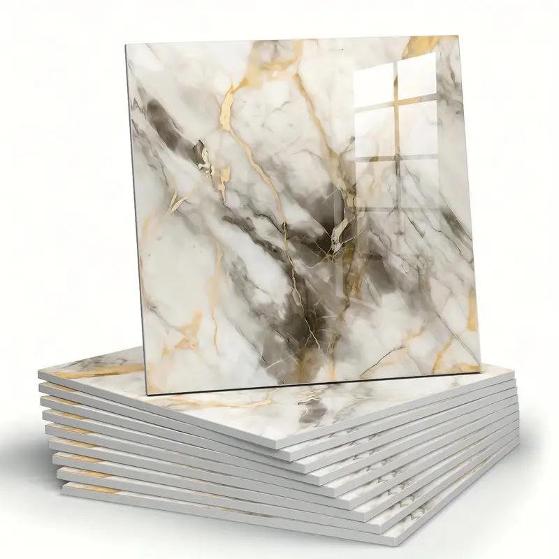 Samolepicí vodotěsné mramorové obklady na zeď pro renovaci pronajímaného pokoje