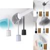 New Design Leakproof Long Handle Toilet Brush Set For Home Use In Elegant Colors