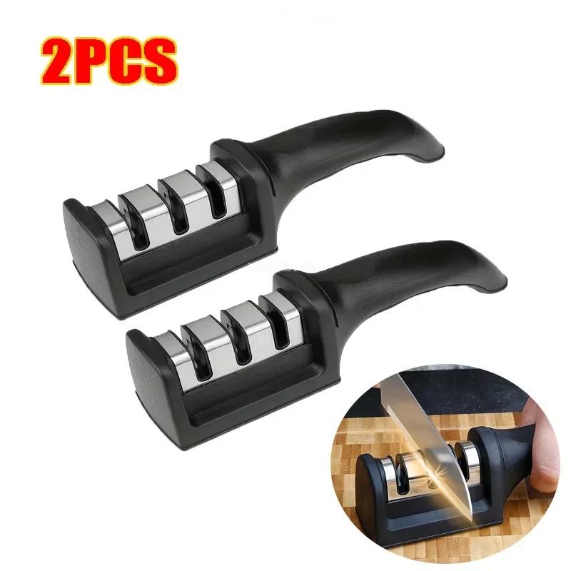 1-5 Stück Multifunktionales Messerschärfer-Set Küchenmesserzubehör zum ReparierenSchleifen, Polieren der Klinge, Professionelles Messerschärfen