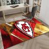 City Chiefs Emblem Printed Area Rug for Office, Chair Rug, Decorative Carpet Floor Mat, Large Size Fan gifts Christmas gifts