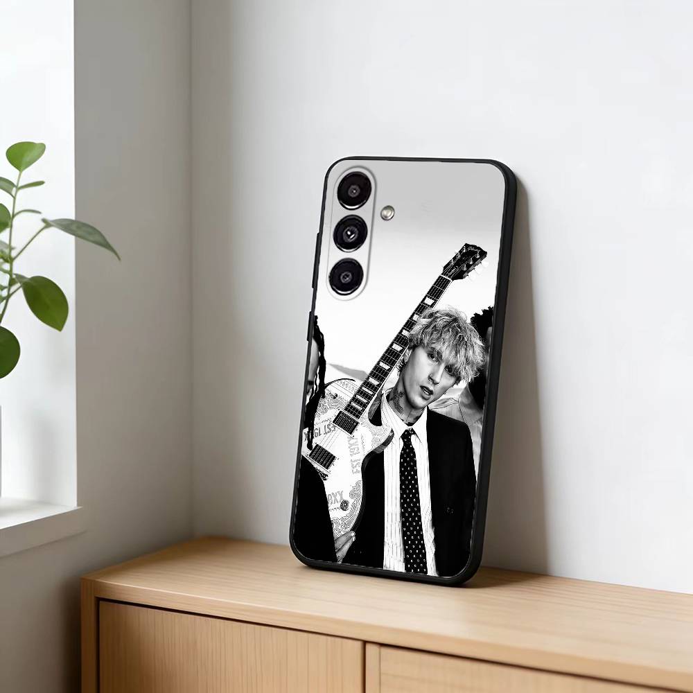 Machine K-Kelly Phone Case For Samsung Galaxy A20,21s,22,31,32,52,53,72,73,80,91 Soft Black Shell Samsung a41