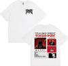 Rapper Tiago Pzk New Album 2025 Graphic T-shirts Men Women Fashion Trending High Street T-shirt Casual Cotton Oversized T Shirts