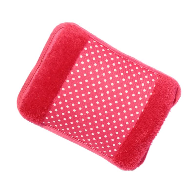 Wiederaufladbarer explosionsgeschützter elektrischer Handwärmer mit Kaninchenfell - Wärmflasche für Winterbettwäsche