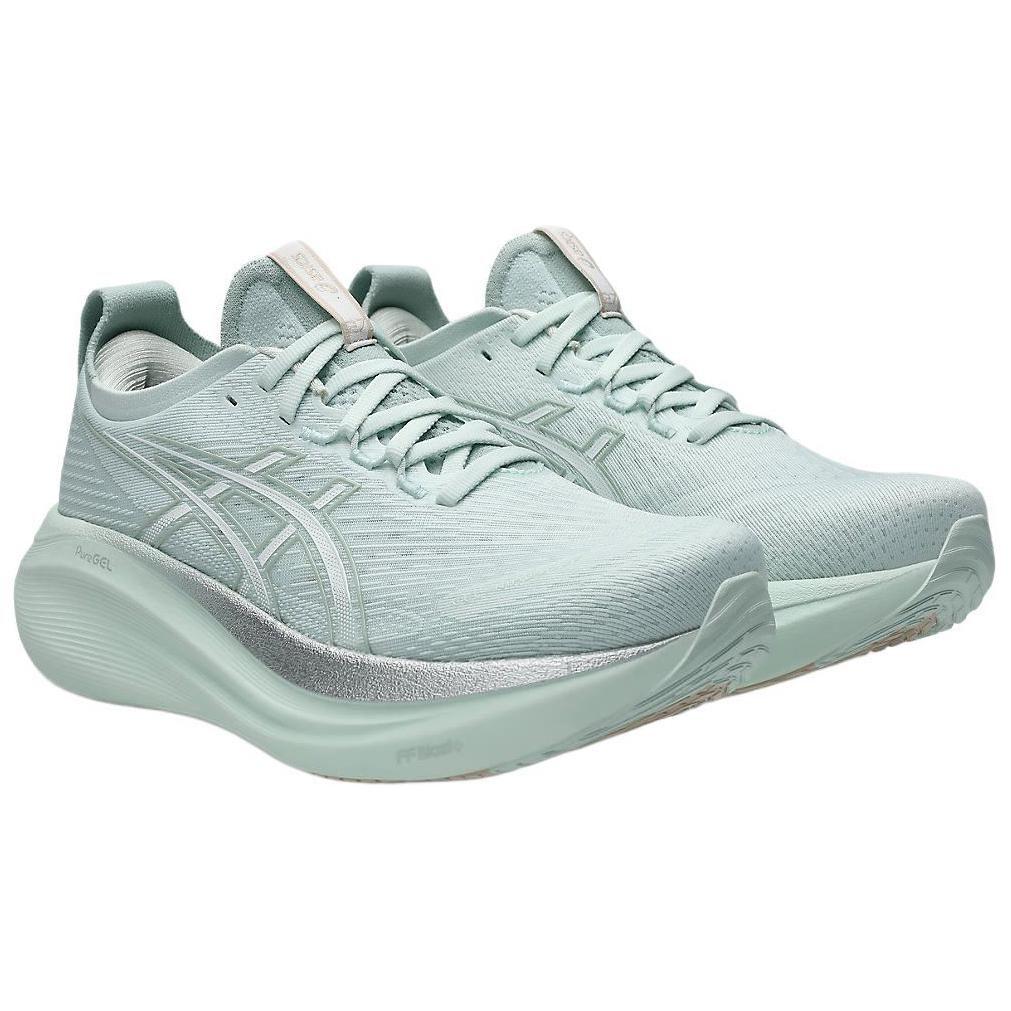 Asics Gel Nimbus 27 Pure Aqua White Damen 1012B753-300