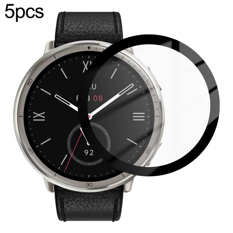 5 Stück PMMA-Verbundfolie für Amazfit T‑Rex 3 Pro 44mm / T‑Rex 3 Pro 48mm / Bip Max / Active 2 / Active Max / Balance / Bip 6 / Balance 3