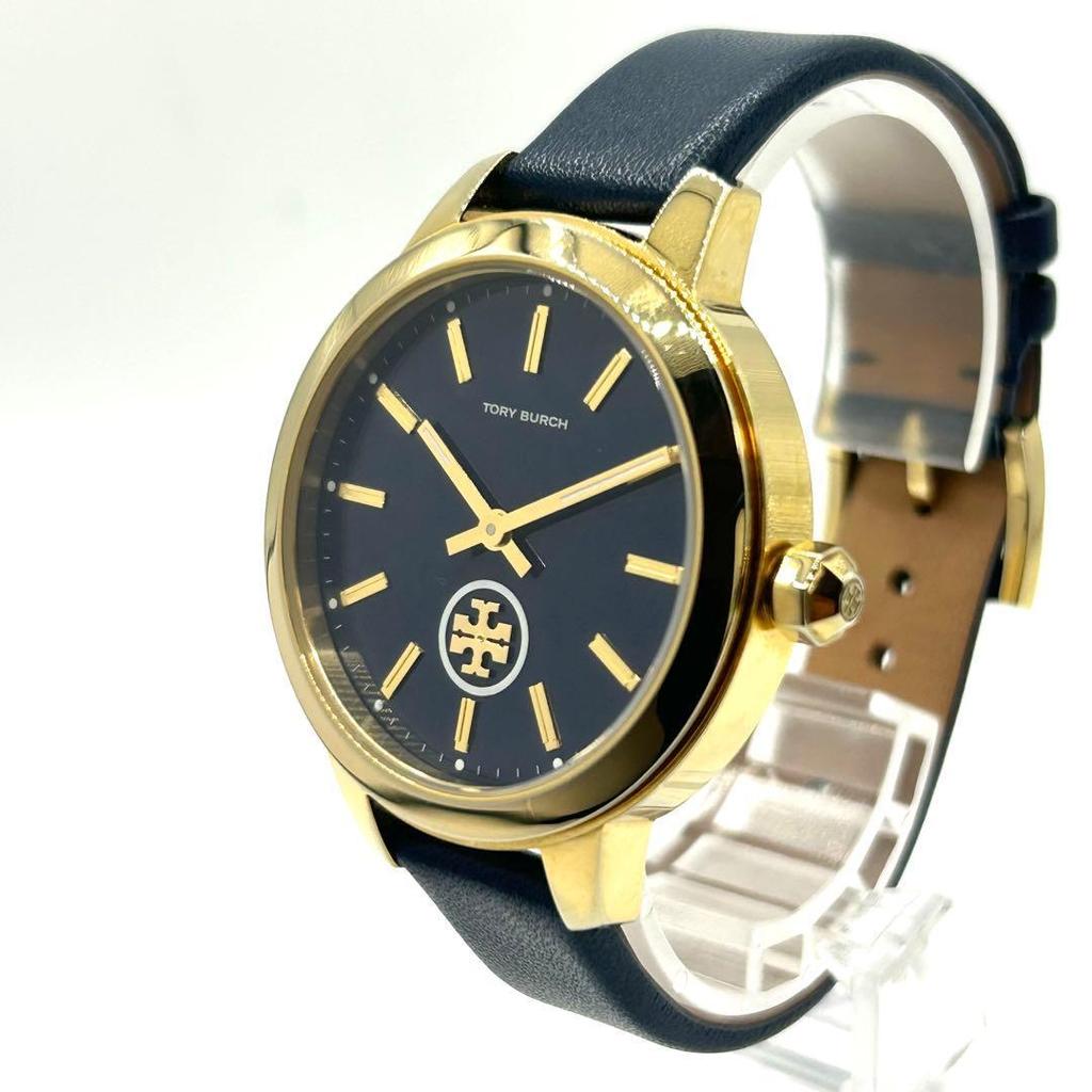 Used TORY BURCH Ladies Watch New Battery Box Included Good Condition Good Operation