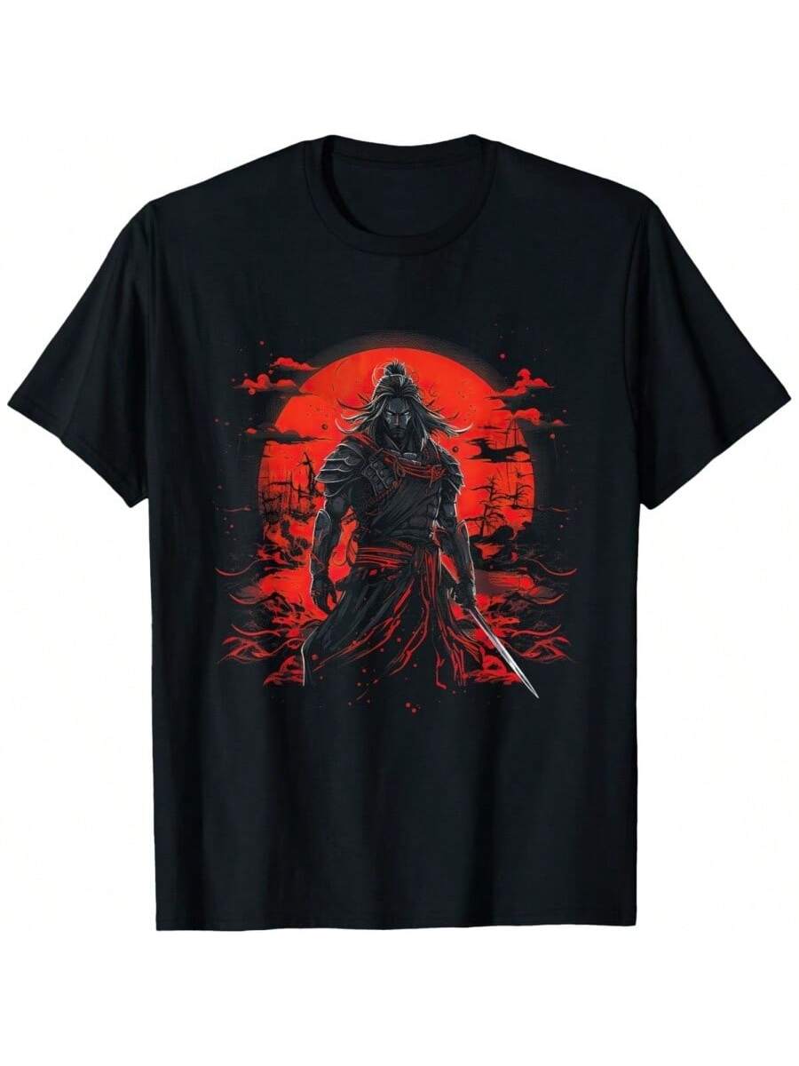 Samurai Oni Japan Folklores Ninjas T-Shirt S разноцветный