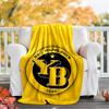 BSC YOUNG BOYS Flannel Blanket Soft All-Season Throw, Design for Camping, Car Travel, Hiking Sofa, Bed, Office Perfect Gift for Parties