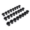 24PCS Front A Arm Bushing Kit Rubber Front Suspension Control A Arm   Bushings Replacement for       700 4X4 Efi 2006 - 2008