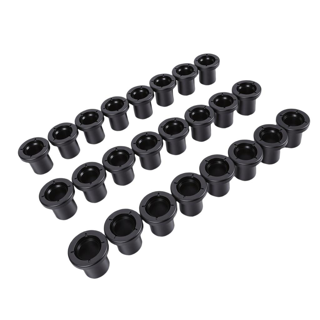 24PCS Front A Arm Bushing Kit Rubber Front Suspension Control A Arm   Bushings Replacement for       700 4X4 Efi 2006 - 2008