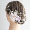[Lomeri] Lomeri Hair Headband with Dried Flowers - Perfect for Coming-of-Age Ceremony, Graduation Ceremony, Wedding, and Hakama (Japanese traditional