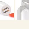 Rührtasse 380ml 7000 U/min Edelstahl-Innentank PP-Schale Mischkaffeebecher zum Trinken Batteriebetrieben Grau