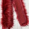 1m Imitation Waschbärfell Spitze DIY Pelzkragen Spitze für Schal Hut Mantel Nähen Bekleidungszubehör Mode Pelzbesetzte Dekoration