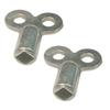 2pcs Exhaust Valve Key Faut Key For-Radiator Water Tap Plumbing Bleeder Key Air Vent Ntral Heating Tool Heater Wrenches