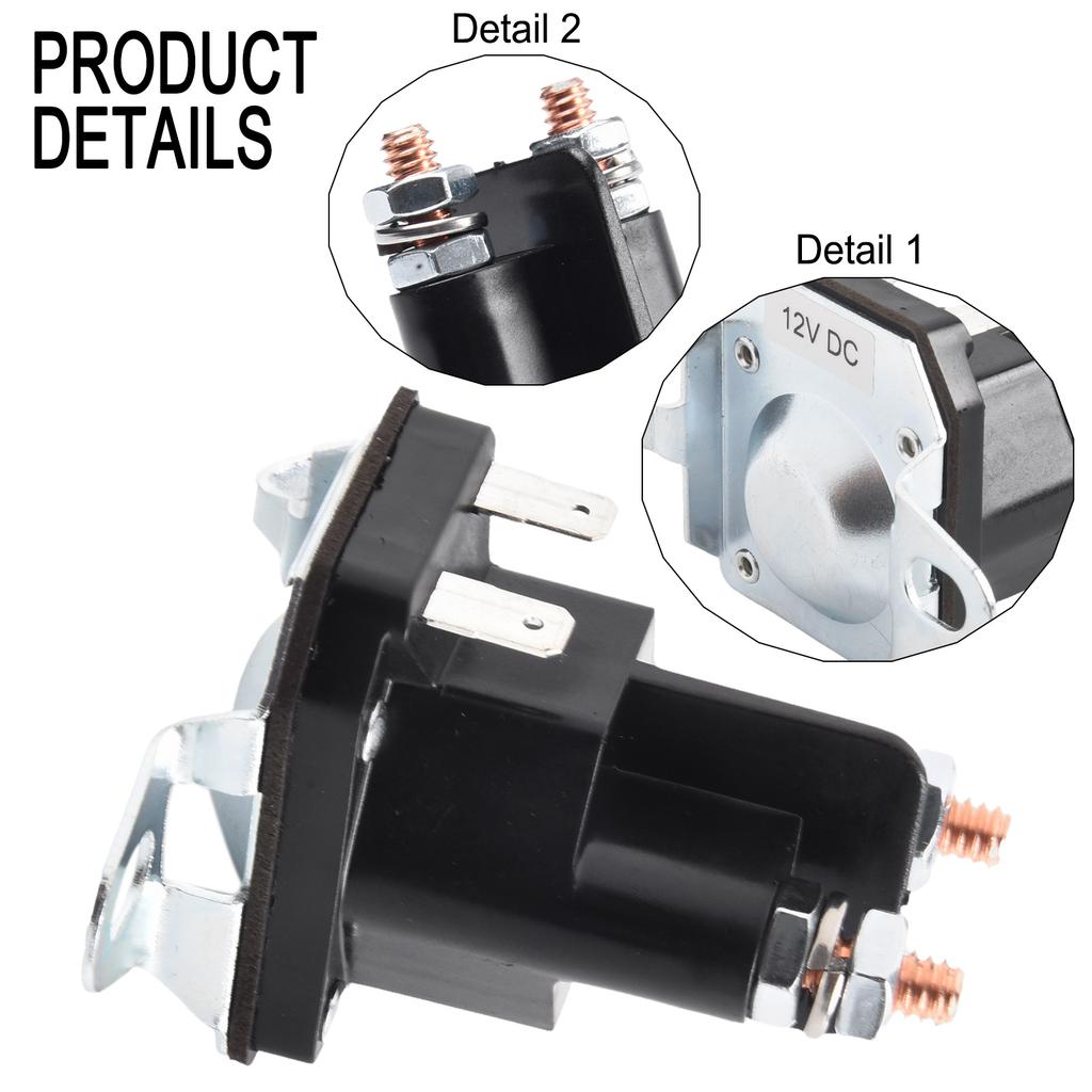 Starter Solenoid For 762126121150 762126121151 M012305-000 MXQ/701 C50019-010 12V 100a 4 Terminals For Vehicle Golf Cart Lawn