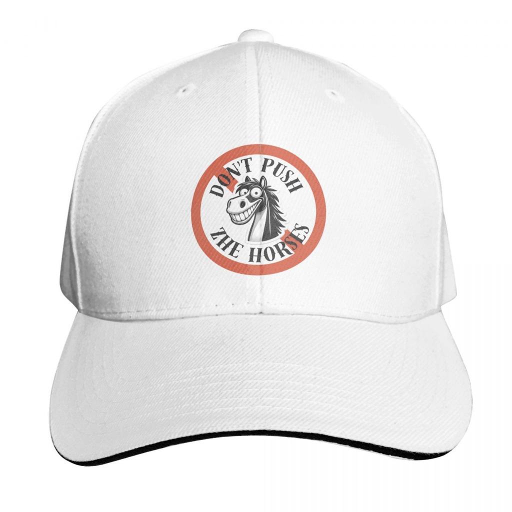 Dont Push The Horses Boxing Cap Fashion Casual Baseball Caps Adjustable Hat Hip Hop Summer Unisex Baseball Hats
