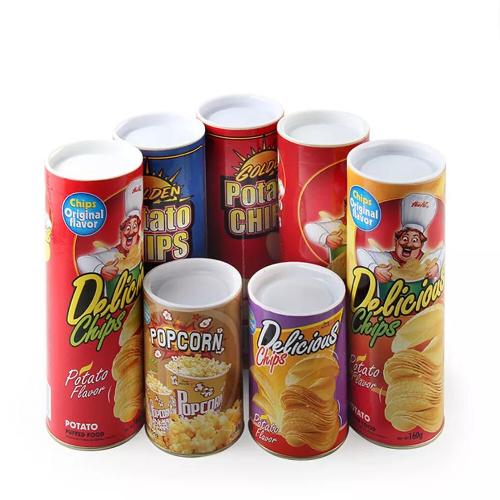 Classic Prank Toy Snake In Potato Chip Can For Fun Jokes 3. Prank Toy Is