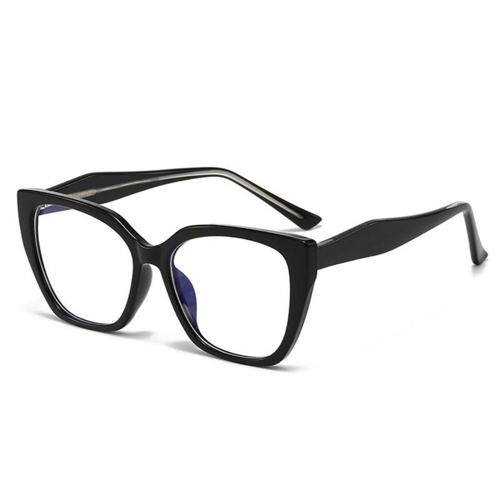 New Anti-Blue Light Glasses for Women Pc Core Legs Fashion Retro Plate Color Flat Mirror Can Be Equipped with Mirror 5704