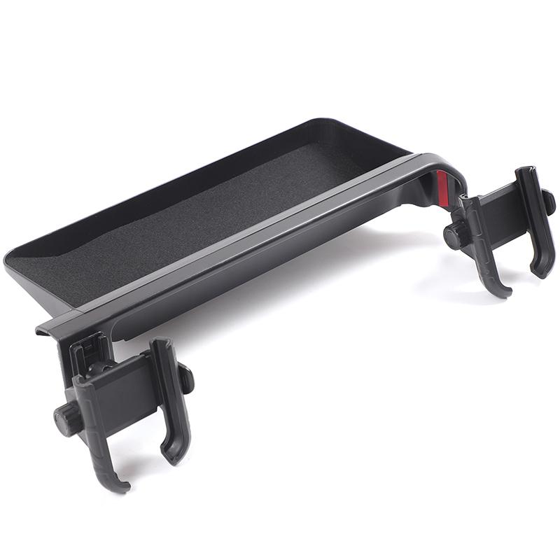 Car Center Console Navigation Screen Storage Box Phone Holder Mount For Toyota Land Cruiser Prado 24-26 Interior Car Accessories