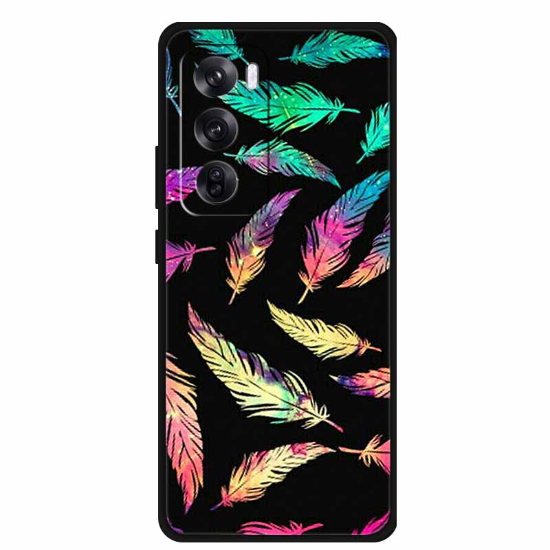 For Oppo Reno12 Pro 5G Cases Shockproof Phone Cover Soft Silicone Fashion Cool Cases for OPPO RENO 12 PRO CPH2629 Bumper Coque