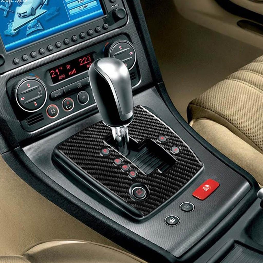 Real Soft Carbon Fiber Sticker Manual/Automatic Car Gear Shift Frame Panel For Alfa Romeo 159 2005-2019 2020 2025 2025 2025 LHD