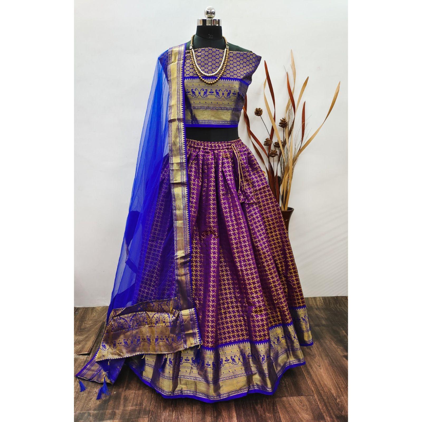 

Новая привлекательная и красивая одежда для вечеринок Silk Lehenga choli