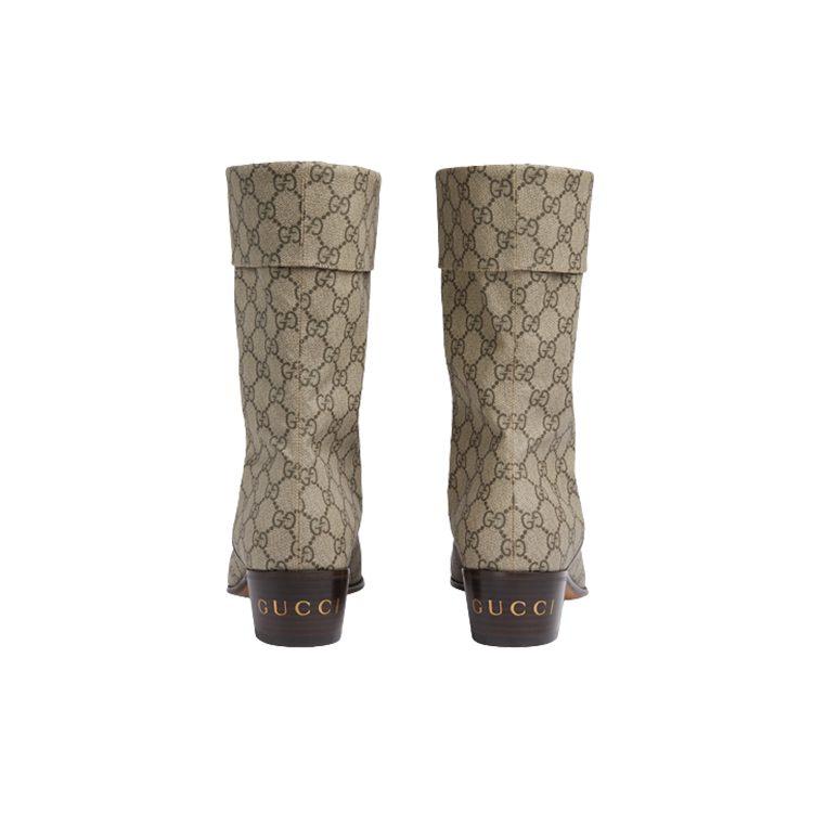 Gucci GG Supreme 45mm Boots 759544 K5I0G 9742