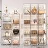 Bag Storage Box Luxury Perfume Storage Cabinet Transparent Display Box Household Dust-proof Moisture-proof Organizer Box