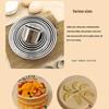 Stainless Steel 11-Piece Round Cookie and Mousse Cutter Set