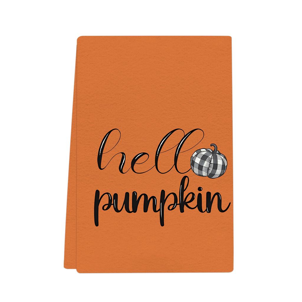 Halloween towel ornament gift microfiber printing kitchen towel special dish towel rag