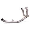 CRF1100L Titanium Alloy Exhaust System with Integrated Front, Middle, and Rear Pipes