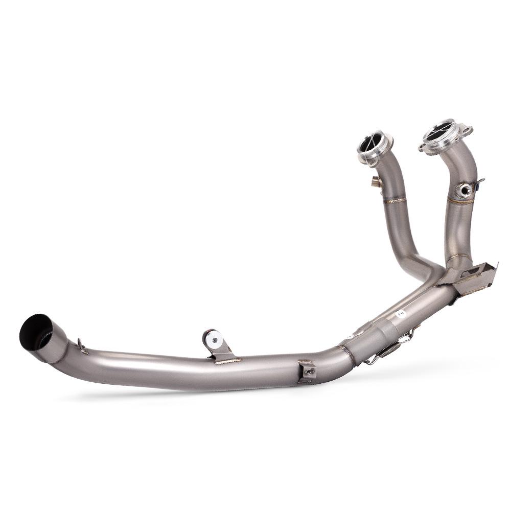 CRF1100L Titanium Alloy Exhaust System with Integrated Front, Middle, and Rear Pipes