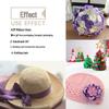 Cinta de Rosa de Seda Hecha a Mano de 4 cm para Envolver Regalos y Joyería DIY