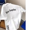 Mode Buchstabenaufdruck Locker Lässig Bequem Rundhals Kurzarm T-Shirt Top Weich Atmungsaktiv Kurzärmlig Sommer Alltag Street Fashion T-Shirt