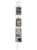 Wallmounted Rack Magnetic Folding Refrigerator Kitchen Storage Solution