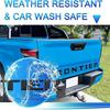 3d Emblem Tailgate Frontier Letters Rear Trunk Badge Sticker Decals Cover Trim For   Car Exterior Accessories