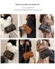 Trendy Cross-Border Large Capacity Retro Shoulder Bag: Autumn/Winter Textured Versatile Commuter Pillow Handbag