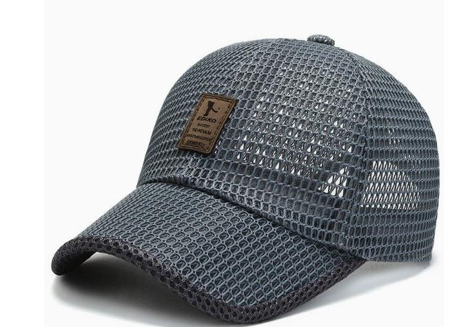 Manufacturer summer Korean version tide casual mesh baseball cap men and women with the same sun protection visor fishing cap